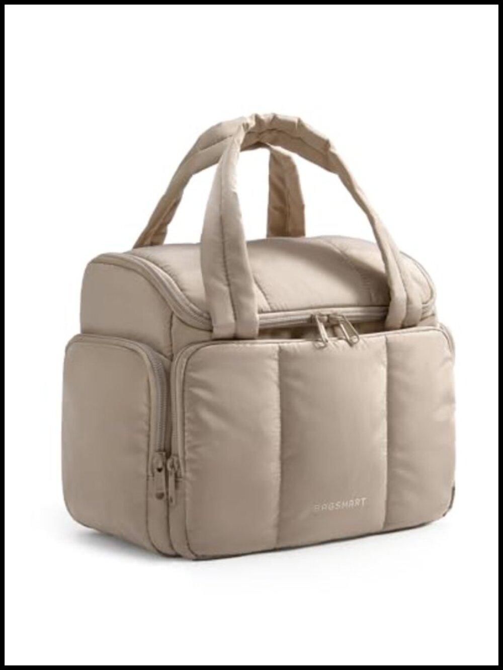 Puffy Lightweight Travel Toiletry Bag Water Resistant Polyester